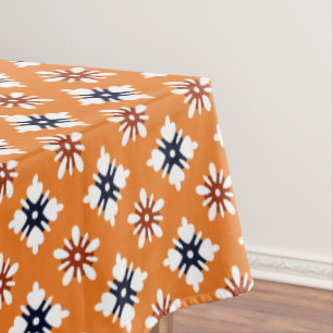 Mantel Patrón de flores de Katazome rojo blanco Naranja o