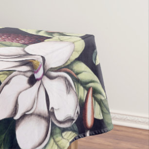 Mantel Patrón de flores de magnolia