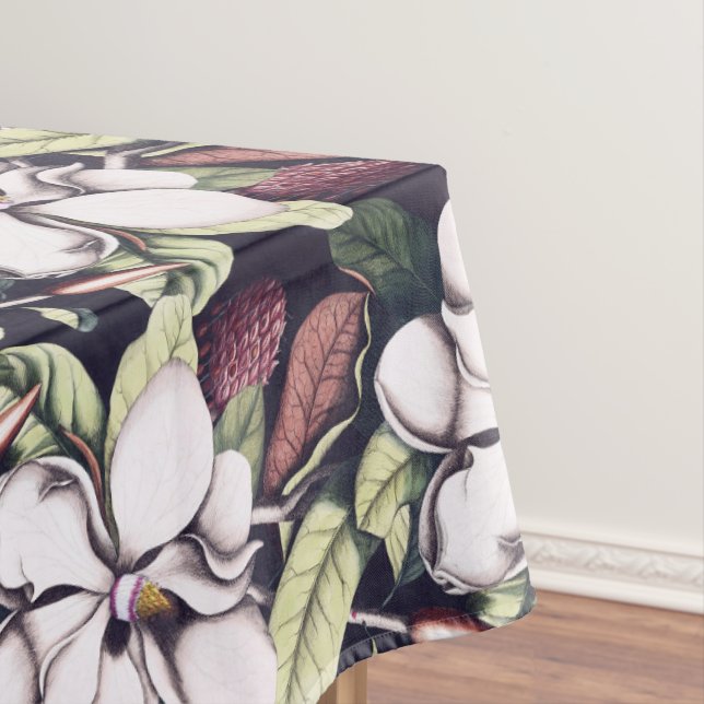 Mantel Patrón de flores de magnolia  (In Situ)