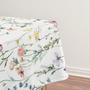 Mantel Patrón de flores silvestres
