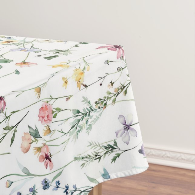 Mantel Patrón de flores silvestres (In Situ)