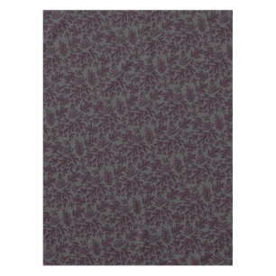 Mantel Patrón de formas botánicas Boho Matisse Gris negro