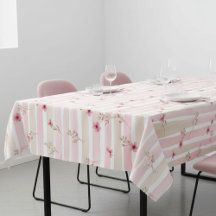 Patrón de franja floral de acuarela rosa