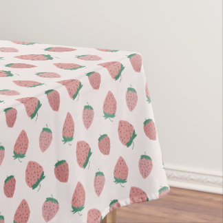 Mantel Patrón de fresas frescas