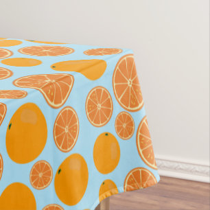 Mantel Patrón de fruta naranja