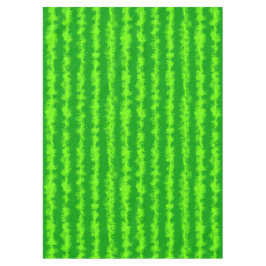 Mantel Patrón de frutas de verano de la sandía verde de l