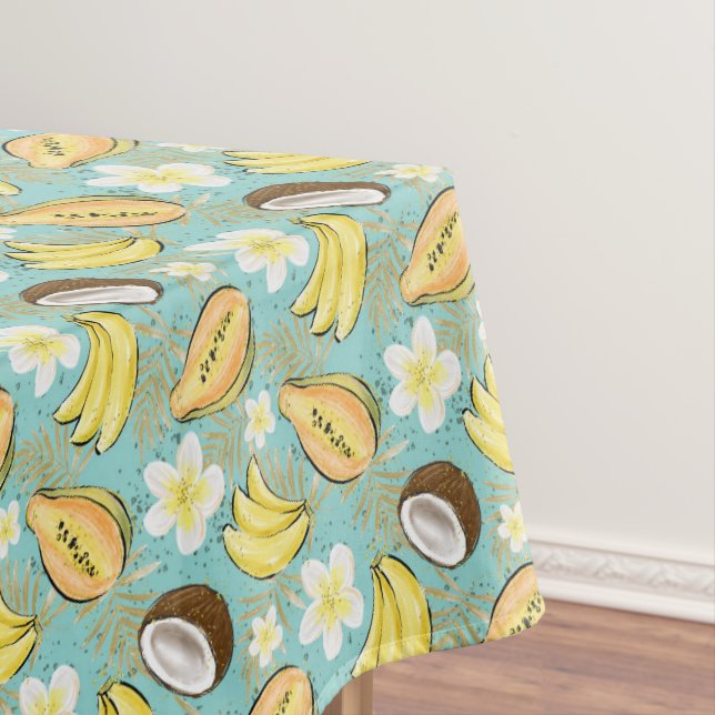 Mantel Patrón de frutas tropicales de verano (In Situ)