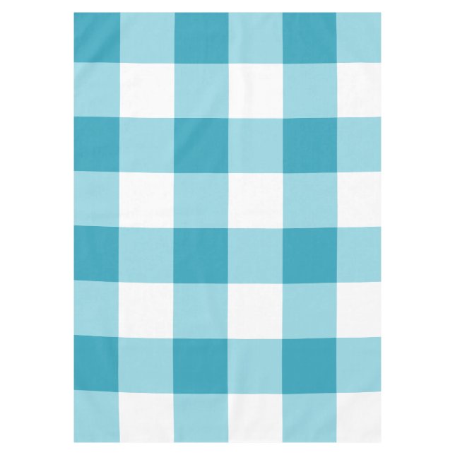 Mantel Patrón de Gingham (Anverso)