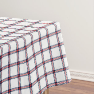 Mantel Patrón de Gingham del país