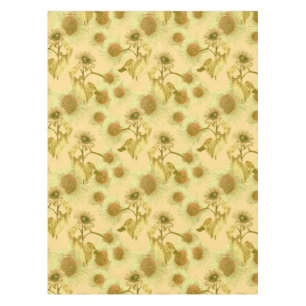 Mantel Patrón de girasol grande