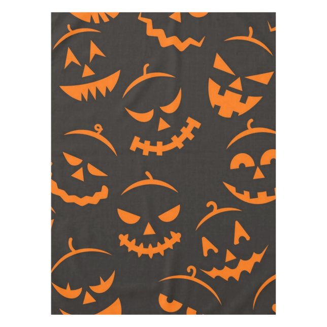 Mantel Patrón de Halloween (Anverso)