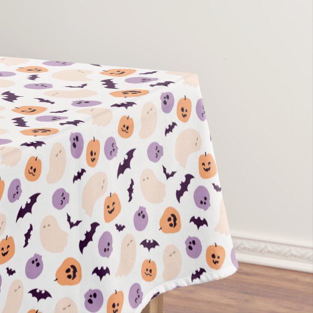 Mantel Patrón de Halloween para niños divertidos (In Situ)
