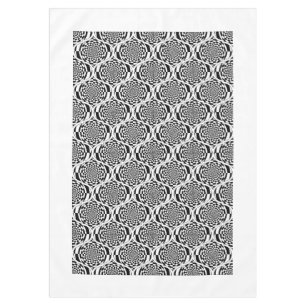 Mantel Patrón de hipnosis blanco negro + tus ideas
