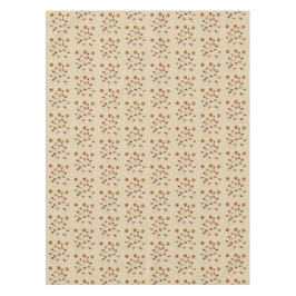 Mantel Patrón de hojas de flores de aspecto lineal