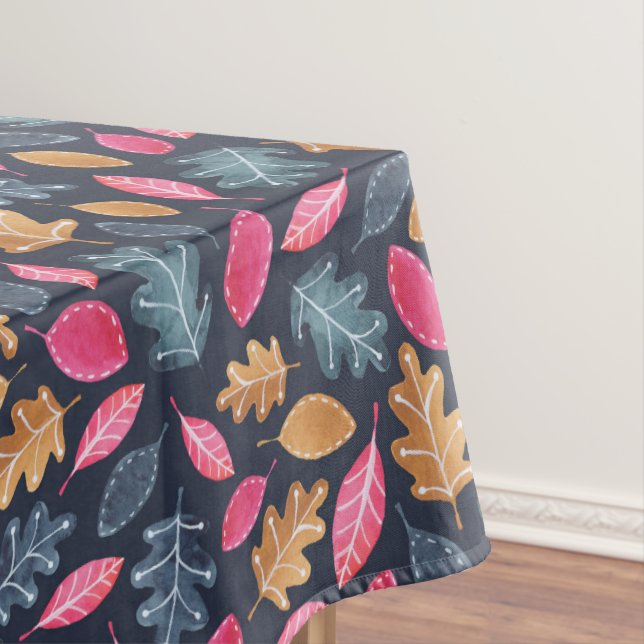 Mantel Patrón de hojas de madera de Acción de Gracias (In Situ)