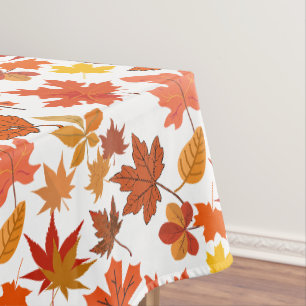 Mantel Patrón de hojas de otoño 01x4b No BG