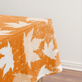 Mantel Patrón de hojas de otoño rusticas