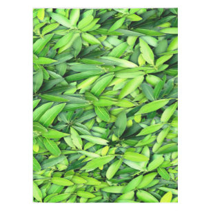 Mantel Patrón de hojas verdes frondosas - Naturaleza Botá