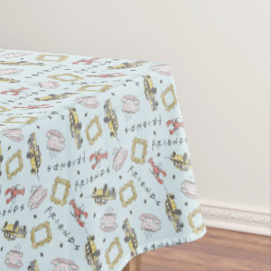 Mantel Patrón de iconos de acuarela de FRIENDS™