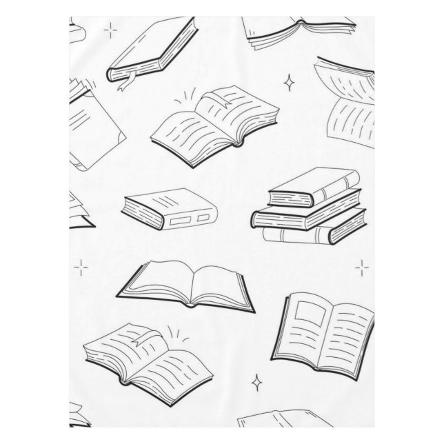 Mantel Patrón de libro (Anverso)