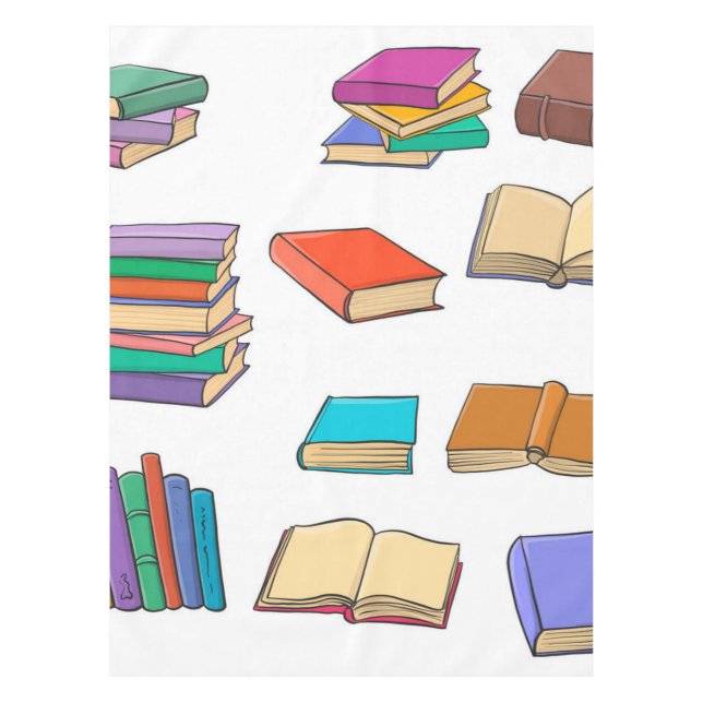 Mantel Patrón de libro (Anverso)