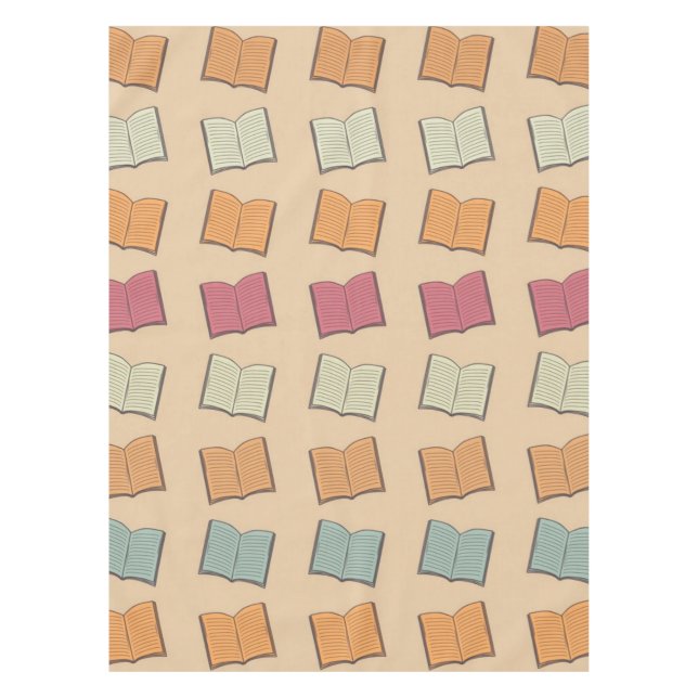 Mantel Patrón de libro (Anverso)