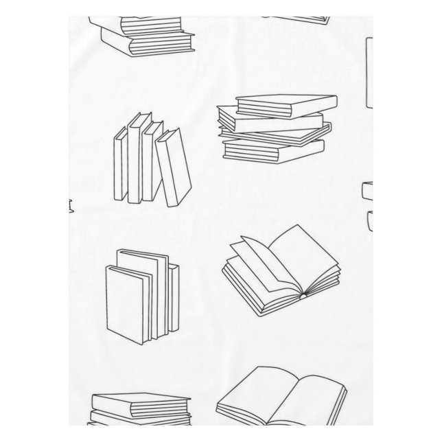 Mantel Patrón de libro (Anverso)