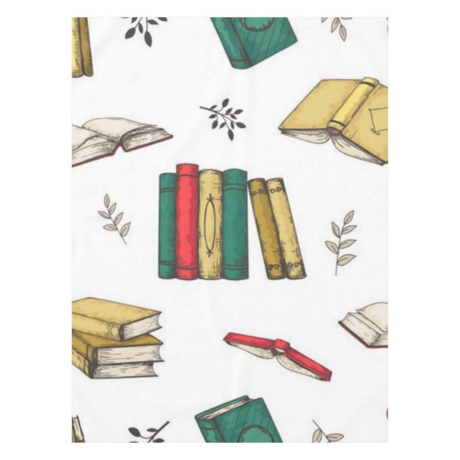 Mantel Patrón de libro (Anverso)