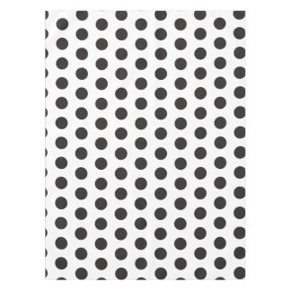 Mantel Patrón de lunares en blanco y negro – Clásico Mini