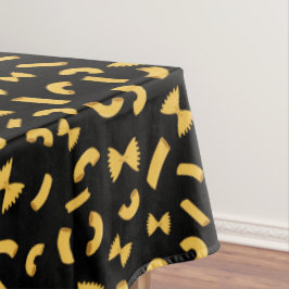 Mantel Patrón de macarrones de pasta divertida de Guay en