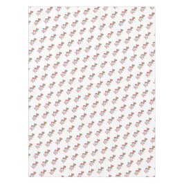 Mantel Patrón de manchas de invierno blanco rojo Feliz Na