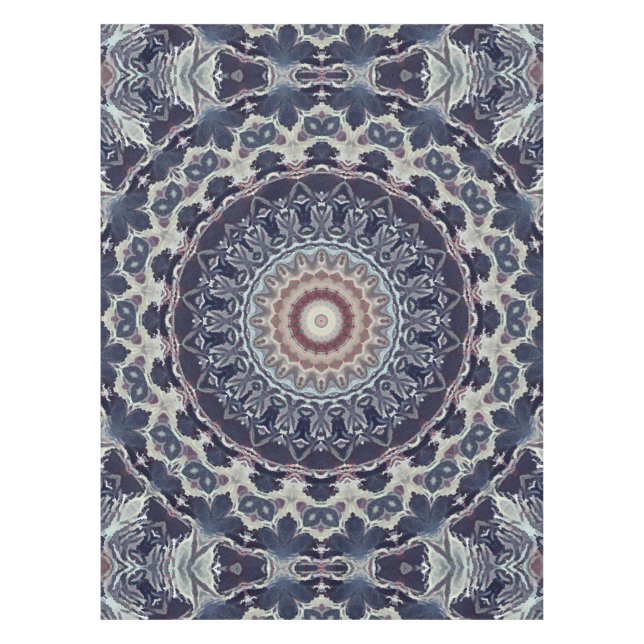 Mantel Patrón de mandala ornamental sin soldadura arábigo (Anverso)