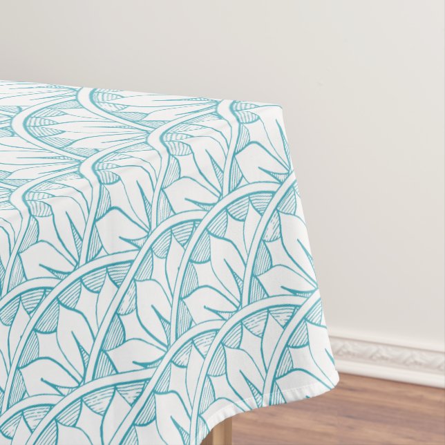 Mantel Patrón de medallón de vintage abstracto (In Situ)