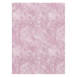 Mantel Patrón de moire de seda enmarañada en rosa turbio