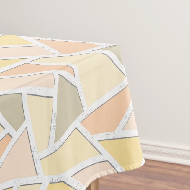 Mantel Patrón de mosaico amarillo limón (In Situ)