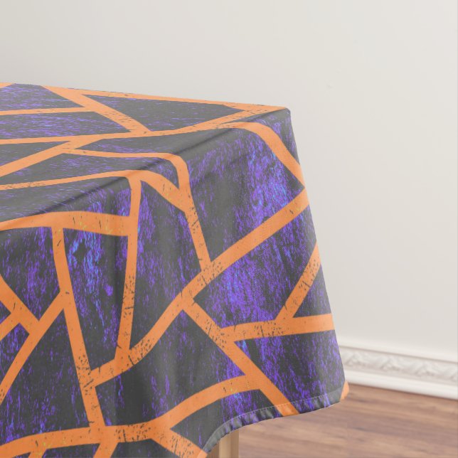 Mantel Patrón de mosaico de Halloween (In Situ)