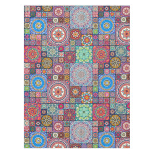 Mantel Patrón de mosaico Mandala/Marroquí
