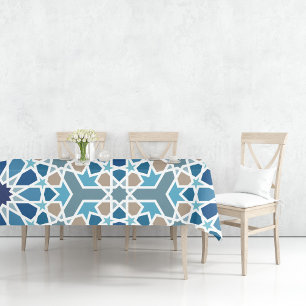 Mantel Patrón de mosaico marroquí