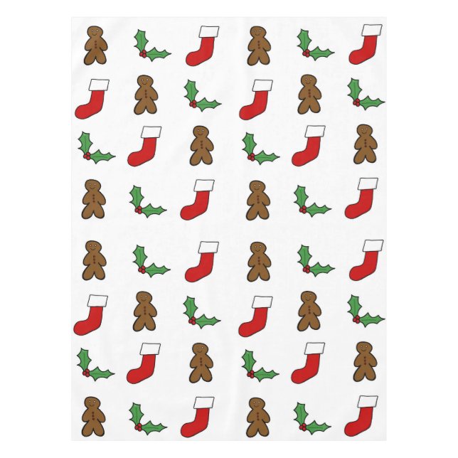 Mantel Patrón de navidades (Anverso)