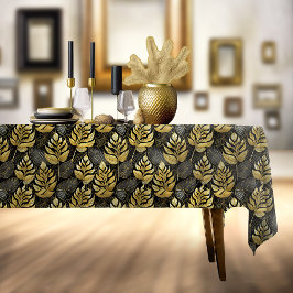 Mantel Patrón de Navidades de oro negro #29 ID1009