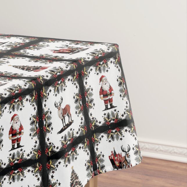 Mantel Patrón de Navidades retro (In Situ)