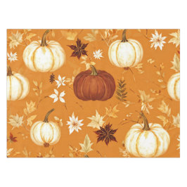 Mantel Patrón de otoño y otoño de la calabaza marrón