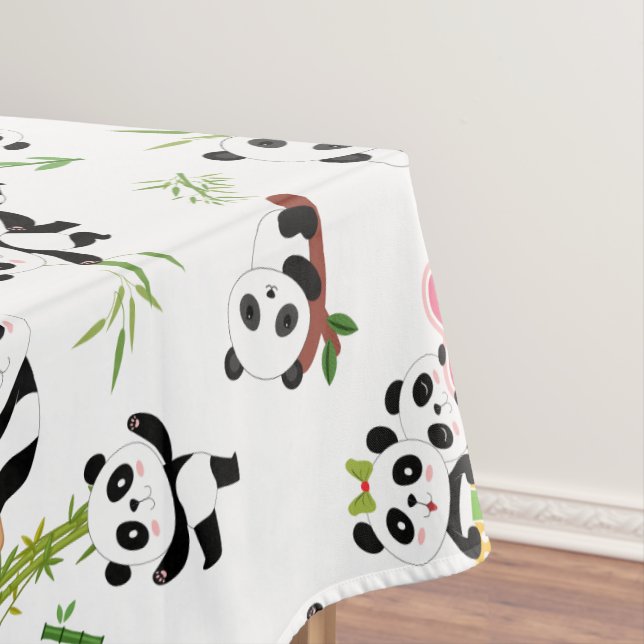 Mantel Patrón de Panda (In Situ)