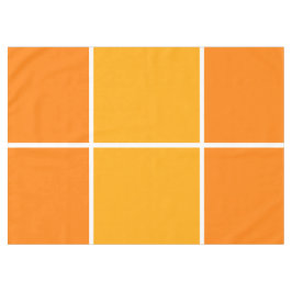 Mantel Patrón de panel de ventanas del Naranja amarillo d