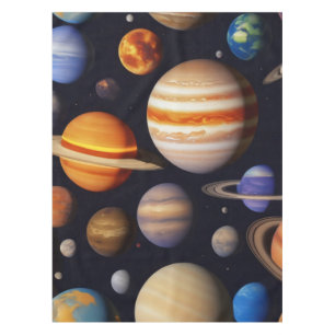 Mantel Patrón de planetas