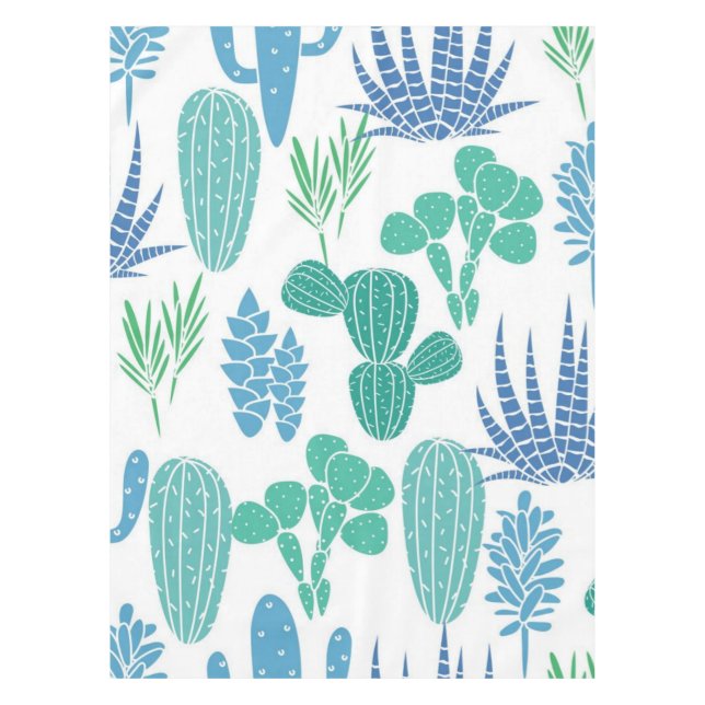 Mantel Patrón de planta (Anverso)
