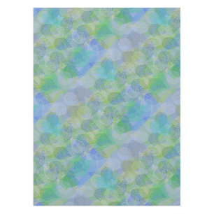 Mantel Patrón de plantas A02.b Salve LBlue BG