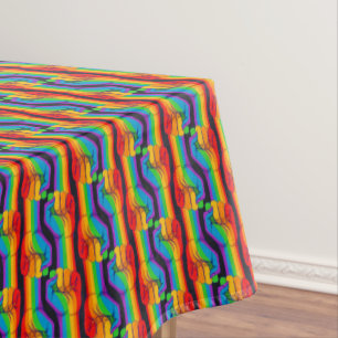 Mantel Patrón de puño arco iris