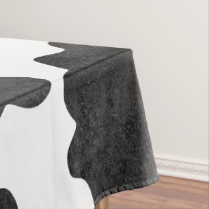 Mantel Patrón de puntos de vaca Impresión de animales bla