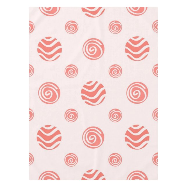 Mantel Patrón de puntos polacos (Anverso)